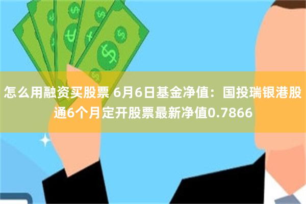 怎么用融资买股票 6月6日基金净值：国投瑞银港股通6个月定开股票最新净值0.7866