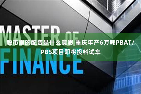 股市里的配资是什么意思 重庆年产6万吨PBAT/PBS项目即将投料试车