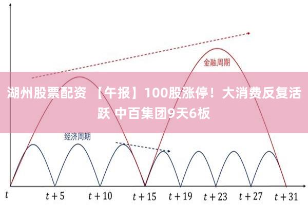 湖州股票配资 【午报】100股涨停！大消费反复活跃 中百集团9天6板